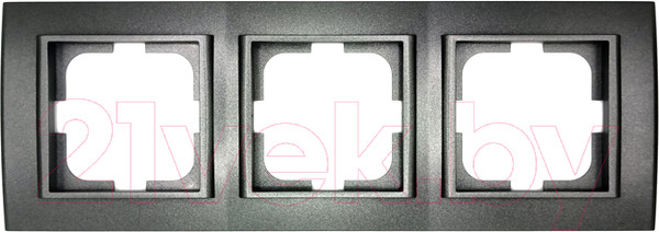 Изображение товара Рамка для выключателей и розеток Ovivo Mina 401-110000-227 (дымчатый)