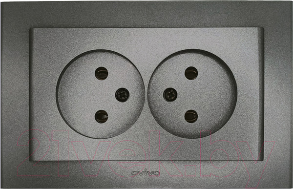 Изображение товара Розетка Ovivo Mina 401-110300-908 (дымчатый)