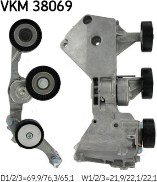 Изображение товара Натяжитель ремня генератора SKF VKM38069