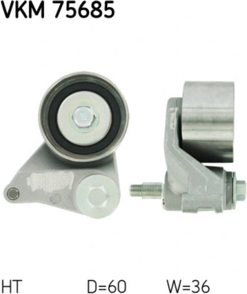 Изображение товара Натяжитель ремня генератора SKF VKM75685