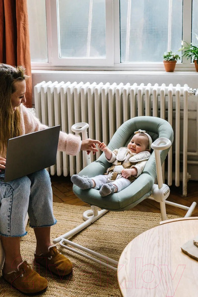 Изображение товара Детский шезлонг Beaba Up&Down Lichen Transat Up & Down + Eu Lichen 915049