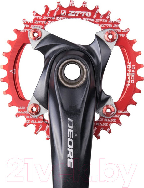 Изображение товара Комплект бонок для системы велосипеда ZTTO 7075PD (5шт, синий)