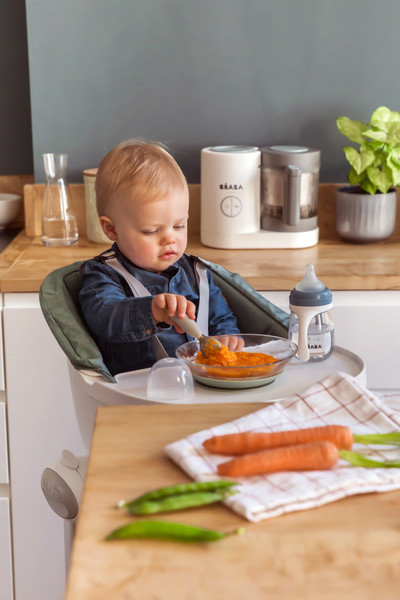 Изображение товара Блендер-пароварка Beaba Babycook Neo Grey/White EU 912773/912904