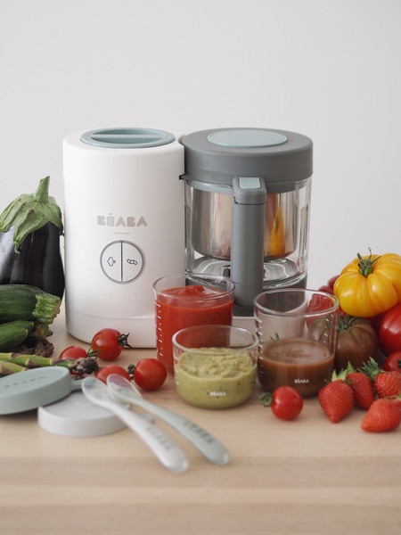 Изображение товара Блендер-пароварка Beaba Babycook Neo Grey/White EU 912773/912904