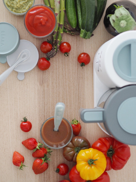 Изображение товара Блендер-пароварка Beaba Babycook Neo Grey/White EU 912773/912904