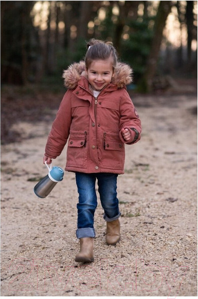 Изображение товара Поильник Beaba Gourde Inox + Anse Термос 913521 (350мл, Blue)