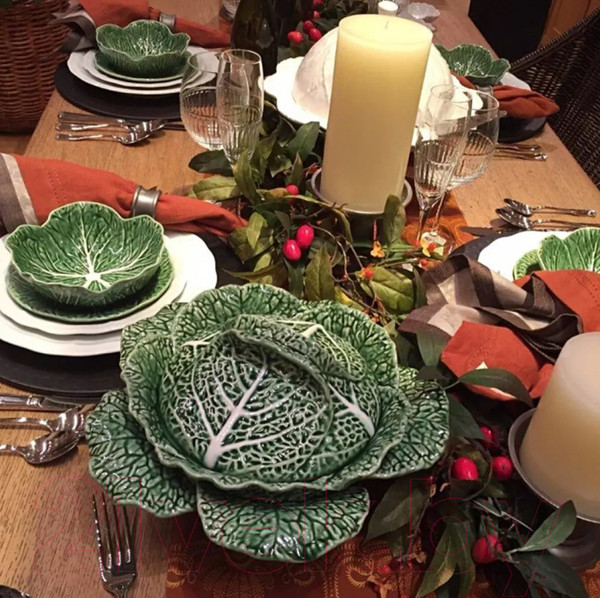 Изображение товара Салатник Bordallo Pinheiro Капуста / BOR65000618