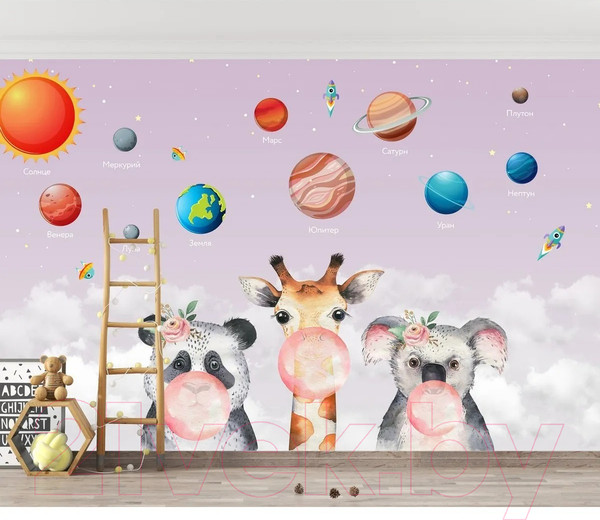 Изображение товара Фотообои листовые Citydecor Bubble Gum 10 (200x140см)