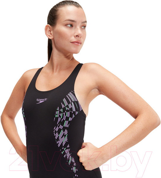 Изображение товара Купальник для плавания Speedo Placement Muscleback / 8-00305816854-6854 (р-р 32, черный)