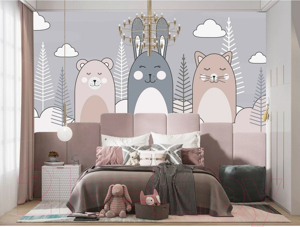 Изображение товара Фотообои листовые Citydecor Cute&Lovely 10 (200x140см)