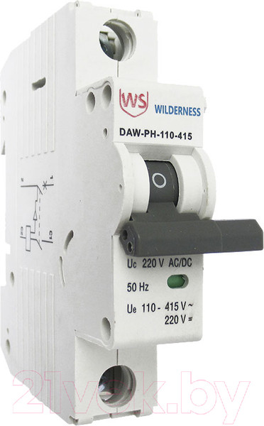 Изображение товара Расцепитель независимый Wilderness PH-DAW2 110 415В (R) / DAW-PH-110-415