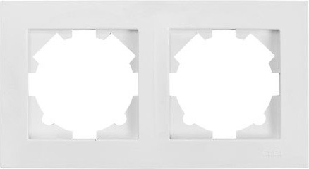 Изображение товара Рамка для выключателей и розеток El-Bi Vega / 510-016200-226 (матовый белый)