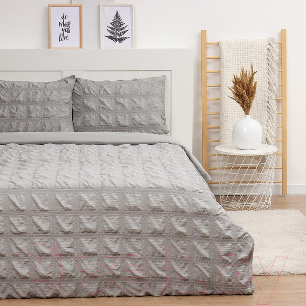 Изображение товара Комплект постельного белья Love Life Texture 1.5сп / 10323174 (серый)