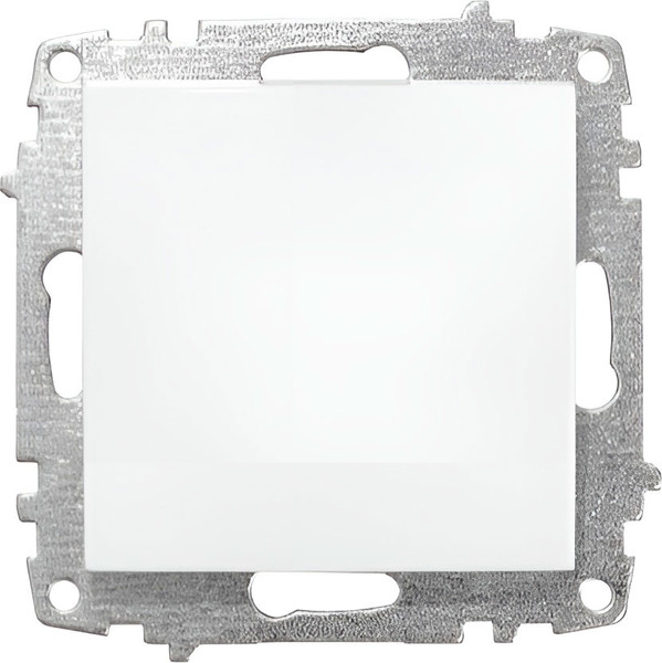 Изображение товара Выключатель El-Bi Zena-Vega / 609-016200-200 (матовый белый)
