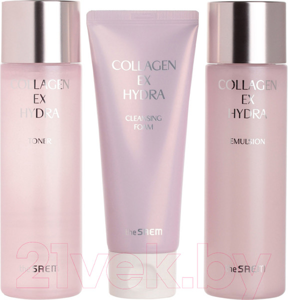 Изображение товара Набор косметики для лица The Saem Collagen EX Hydra Skin Care 3 Set