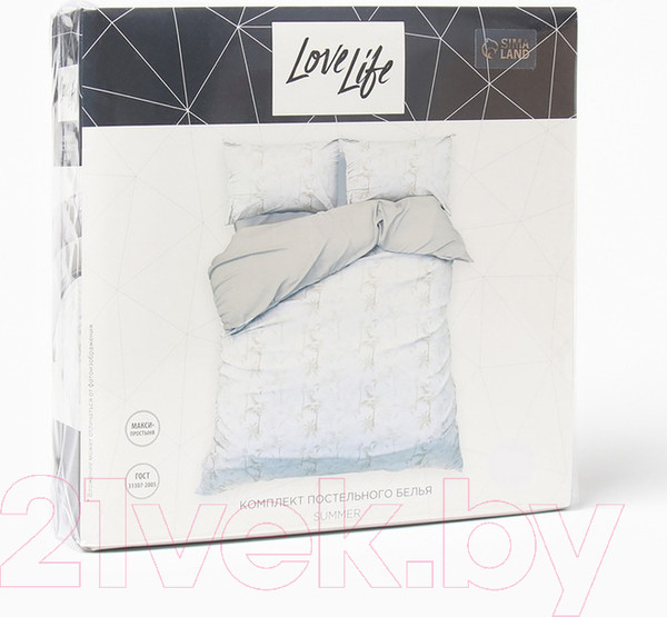Изображение товара Комплект постельного белья Love Life Summer Евро / 10322836