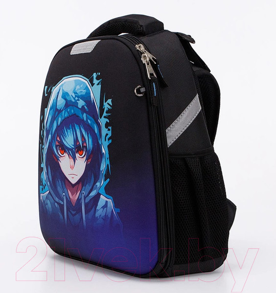 Изображение товара Школьный рюкзак Ecotope Kids Anime / 057-540-164-BCL (черный)