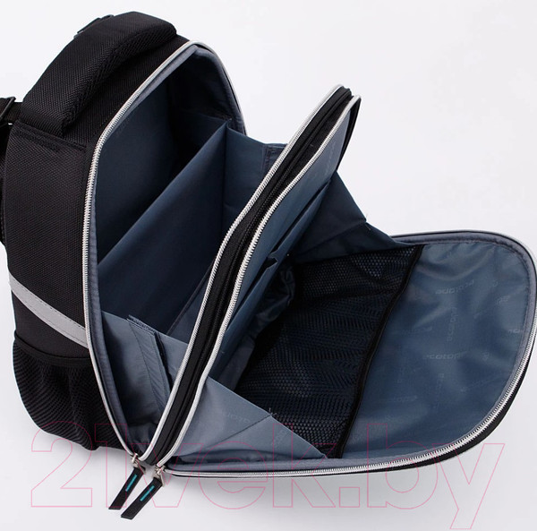 Изображение товара Школьный рюкзак Ecotope Kids Сердце / 057-540Y-21-BCL (черный)