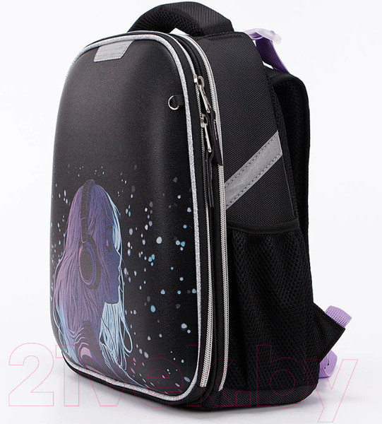 Изображение товара Школьный рюкзак Ecotope Kids Девочка / 057-540Y-24-BCL (черный)