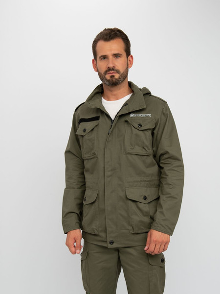 Изображение товара Костюм для охоты и рыбалки Huntsman Крафт Хаки Cotton (р. 56-58/182)