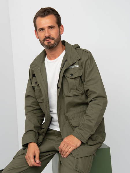 Изображение товара Костюм для охоты и рыбалки Huntsman Крафт Хаки Cotton (р. 56-58/182)