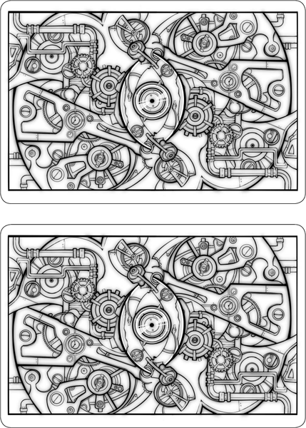 Изображение товара Раскраска-антистресс АСТ Стимпанк Таро. Раскрась свою колоду (Апаева Алиса)