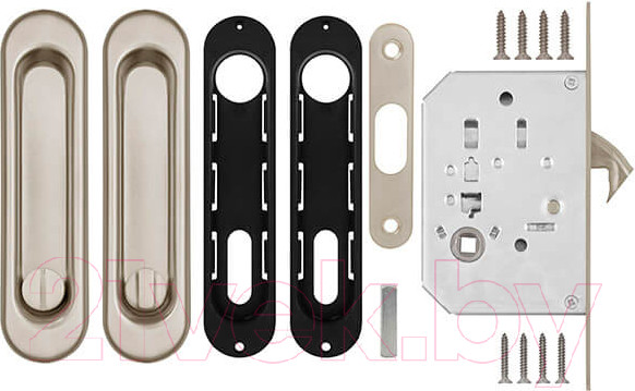 Изображение товара Защелка врезная Punto SH.SL152.KIT011-BK SN3 (матовый никель)