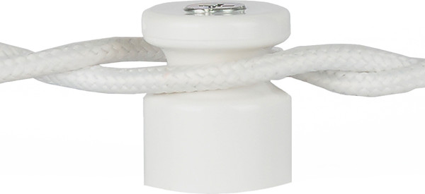 Изображение товара Декоративный изолятор TDM SQ2804-0101 (100шт, белый)