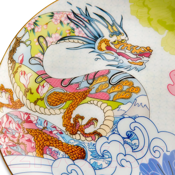 Изображение товара Тарелка закусочная (десертная) Decor de table Дракон DT4011