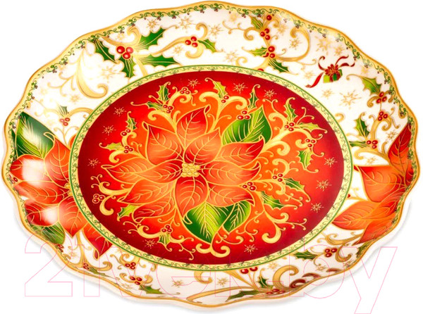 Изображение товара Блюдо Lamart Рождественская звезда / LMR-22123