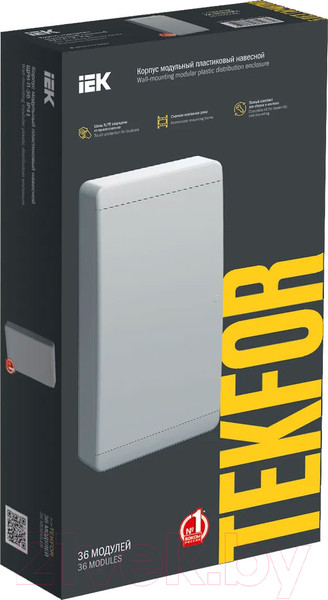 Изображение товара Бокс пластиковый IEK TF5-KP13-N-36-41-K01-K01