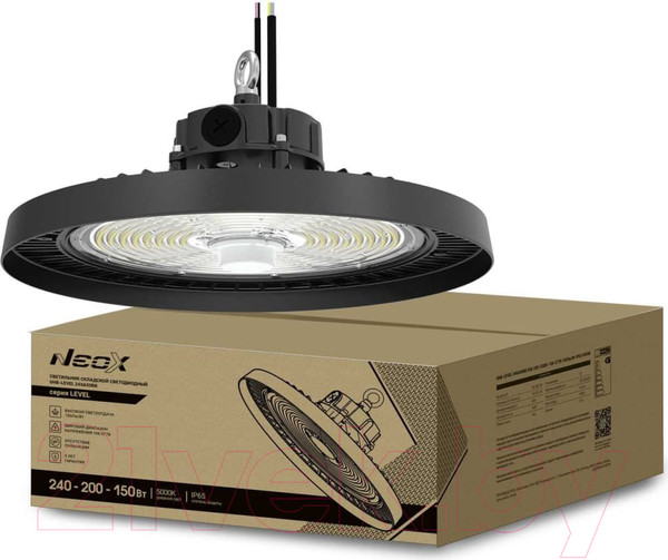 Изображение товара Светильник для подсобных помещений Neox UHB-LEVEL 240A50BK / 4690612054247