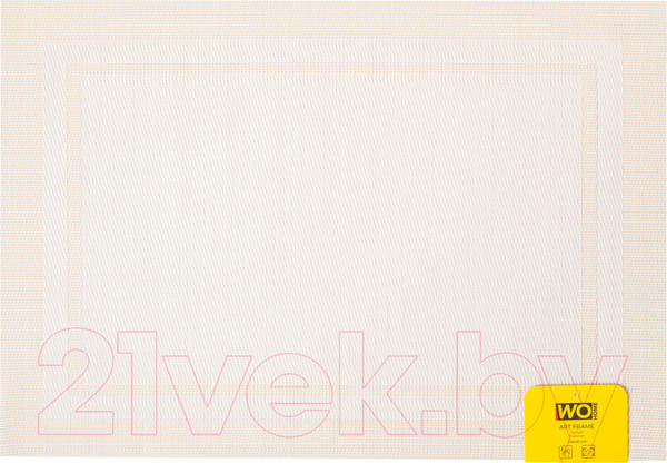 Изображение товара Плейсмат Wo Home Art Frame 33x48 / WO1044 (кремовый)