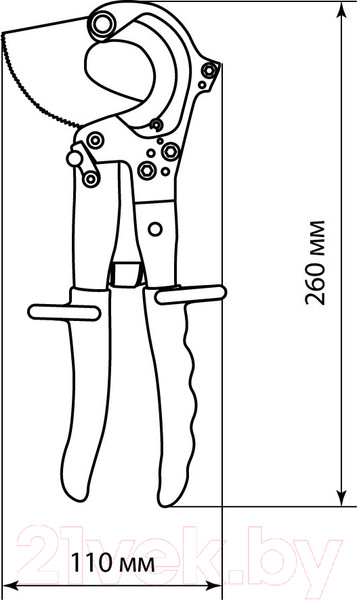 Изображение товара Кабелерез TDM SQ1027-0211