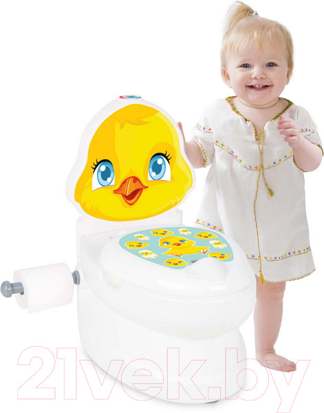 Изображение товара Детский горшок Pilsan Цыпленок / 07564