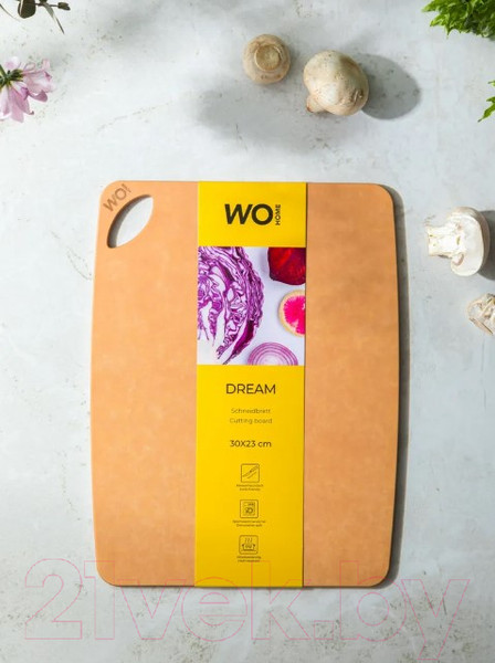 Изображение товара Разделочная доска Wo Home Dream / WO1095 (бежевый)