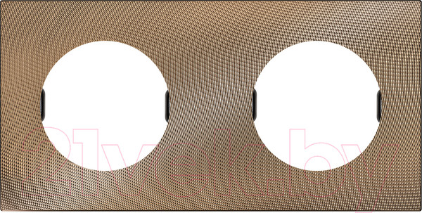 Изображение товара Рамка для выключателей и розеток TDM Байкал / SQ1819-0456 (бронза)