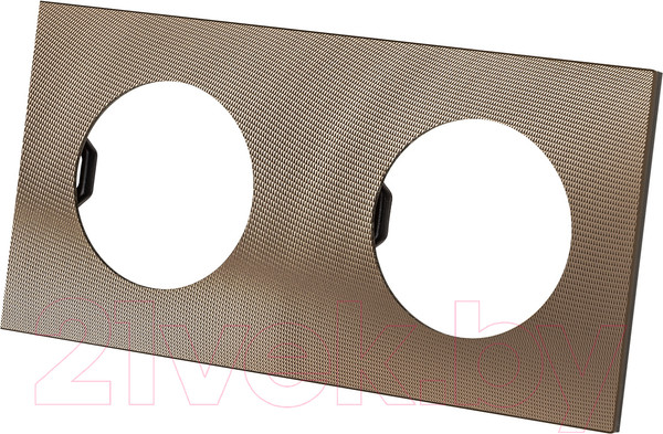 Изображение товара Рамка для выключателей и розеток TDM Байкал / SQ1819-0456 (бронза)