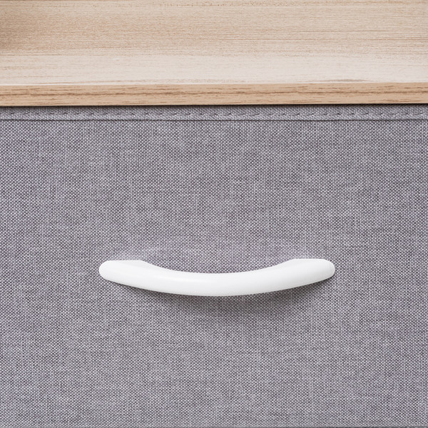 Изображение товара Комод Импэкс Ноа 4 ящика (белый/светло-серый)