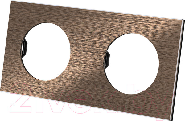 Изображение товара Рамка для выключателей и розеток TDM Байкал / SQ1819-0461 (бронза)