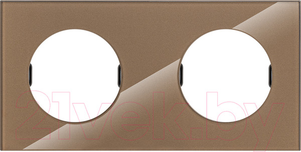 Изображение товара Рамка для выключателей и розеток TDM Байкал / SQ1819-0403 (бронза)