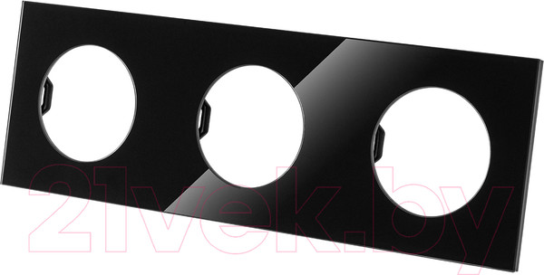 Изображение товара Рамка для выключателей и розеток TDM SQ1819-0204 (агат)