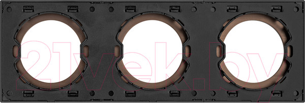 Изображение товара Рамка для выключателей и розеток TDM Байкал / SQ1819-0457 (бронза)