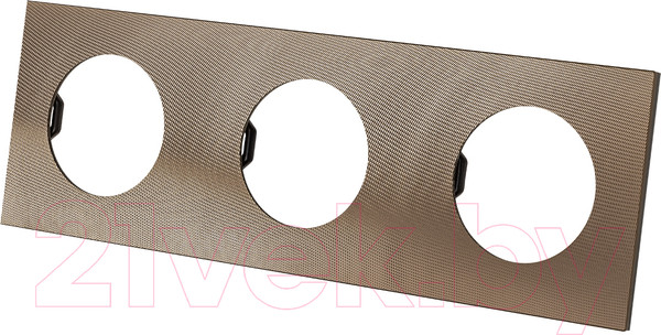 Изображение товара Рамка для выключателей и розеток TDM Байкал / SQ1819-0457 (бронза)
