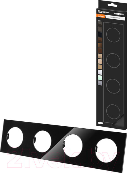 Изображение товара Рамка для выключателей и розеток TDM SQ1819-0205 (агат)