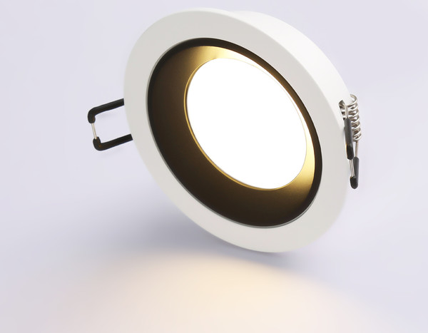 Изображение товара Точечный светильник Ambrella A8921 WH/BK (белый/черный)