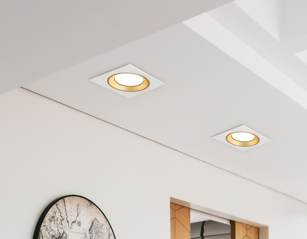 Изображение товара Точечный светильник Ambrella A8926 WH/GD (белый/золото)