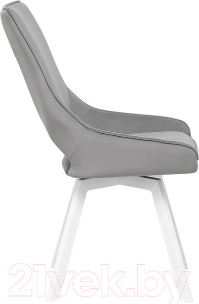 Изображение товара Стул Импэкс Leset Галвес поворотный механизм (белый/велюр серый)