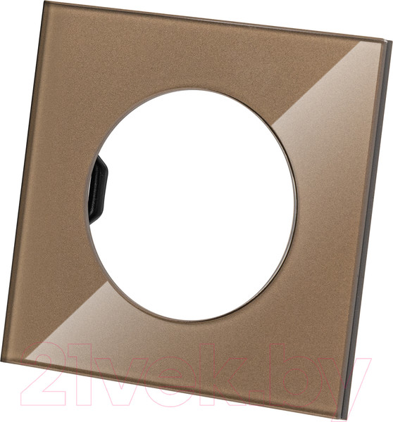 Изображение товара Рамка для выключателей и розеток TDM Байкал / SQ1819-0402 (бронза)