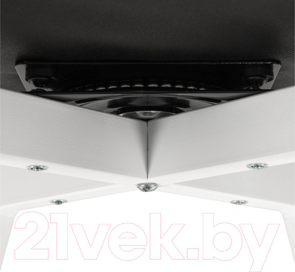 Изображение товара Стул Импэкс Leset Галвес поворотный механизм (белый/велюр черный)